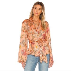 Nwt Majorelle orange kimono